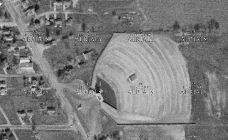 Auto Theatre - 1955 Aerial (newer photo)